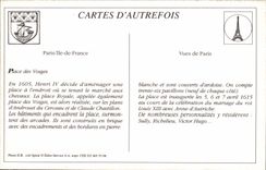 REPRO Paris Places from the Vosges