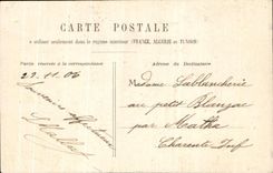 CPA Paris Monument of Gambetta Louvre