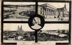 CPA Tours Folklore Caps Woman