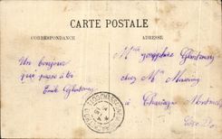 CPA Paris Boulevard of Denain and Gare of North