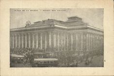 CPA Paris Of the Stock Exchange Stock Market