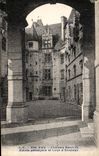 CPA Pau Chateau Henri IV Entree principale et Cour d'Honneur