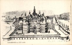 CPA Chambord au 16eme siecle