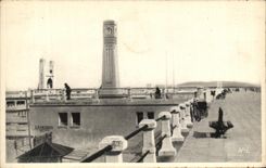 Playa de CPA Touquet Paris la presa el reloj