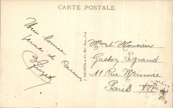 CPA Cannes Casino Allee of Palm trees there