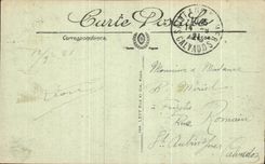 CPA Lourdes seen on the Basilica