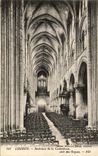 CPA Lisieux Interieur of the Cathedral dimensions Organ