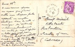 CPA Tours Square Rabelais et pont Wilson