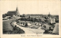CPA Rouen Seen of the Plate of Bonsecours