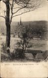 CPA Rouen Panorama taken of Sainte Catherine