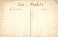 CPA Rouen Below of the Vault of the Large Clock