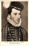 CPA Musee Conde Chantilly Clouet Portrait du Duc d'Alencon