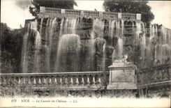 CPA Nice the Cascade of the Castle