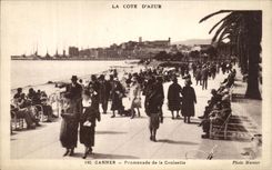 CPA Cannes Walk of the Small cross