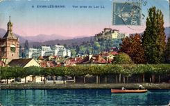 CPA Evian Les Bains Seen from of the Lake