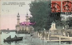 CPA Enghien les Bains Edges of the Lake and the Casino