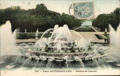 CPA Parc de Versailles Bassin de Latone