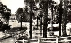 CPA Pau La Palmerale et la Gare