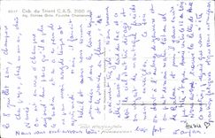 CPA Cab du Trient C A S Alg Dorees Grade Fourche Chardonne