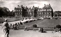 CPA Paris And Its Wonders Garden And Luxembourg Palate