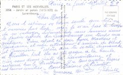 CPA Paris And Its Wonders Garden And Luxembourg Palate