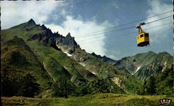 CPA Auvergne Sancy And the Cable car