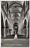 CPA Lausanne Interieur De La Cathedrale