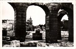 CPA Cathedral Of Saint Die Through the Arcades Of the Town hall