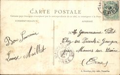 CPA Castle Of Rambouillet the François Tower 1st