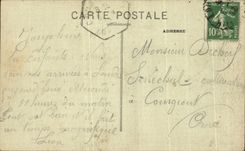 CPA Of Lourdes Carry to him Hirondelles