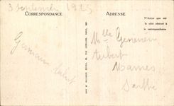 CPA Lourdes Three Crosses of Small Jer