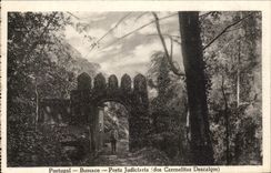 CPA Portugal Bussaco Carried Judiciaria back Carmelitas Descalcos