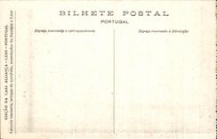 CPA Portugal Bussaco Carried Judiciaria back Carmelitas Descalcos