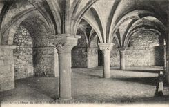 CPA Abbey of Mont Saint Michel the Promenade