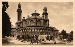 CPA Paris Palate of Trocadero