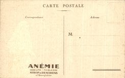 CPA Paris the Pantheon Offered by Deschiens Hemoglobin