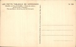 CPA Small Tables Of Normandy Rouen the Museum City