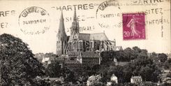 CPA Chartres the cathedral