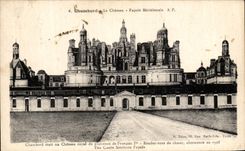 CPA Chambord Le Chateau Facade Meridionaie