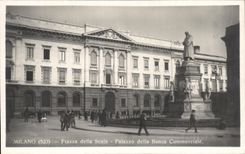 Commercial CPA Milano Piazza della Scala Palazzo della Banca