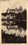 CPA Pierrefonds Le Chateau Et L'etang