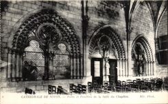 CPA Cathedral Of Boundary-line Gate And Windows Of the Chapter room