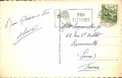 CPA Souvenir de Lausanne