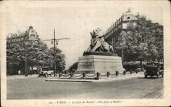 CPA Paris the Lion of Belfort