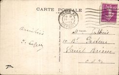 CPA Paris the Lion of Belfort