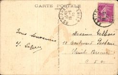 CPA Paris Train station of I' Is