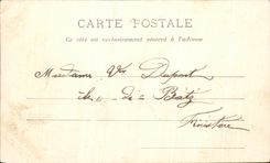 CPA the Pyrenees Illustrated Lourdes the Castle Fort seen from of the Old woman Tower