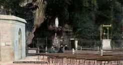 CPA Lourdes the Miraculous Cave