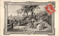 CPA Museum Laizer Source Cachat Evian