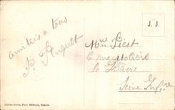 CPA Valley of Chamonix and the Collar of Balme Vus of the Plate of the Glacier of Let us work